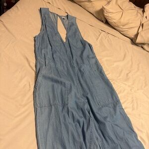 Rhythm Light Blue Denim Top